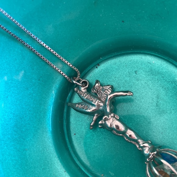 Tinkerbell Charm w Crystals - Picture 3 of 7